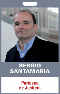 Sergio Santamaria. Portaveu de Justícia